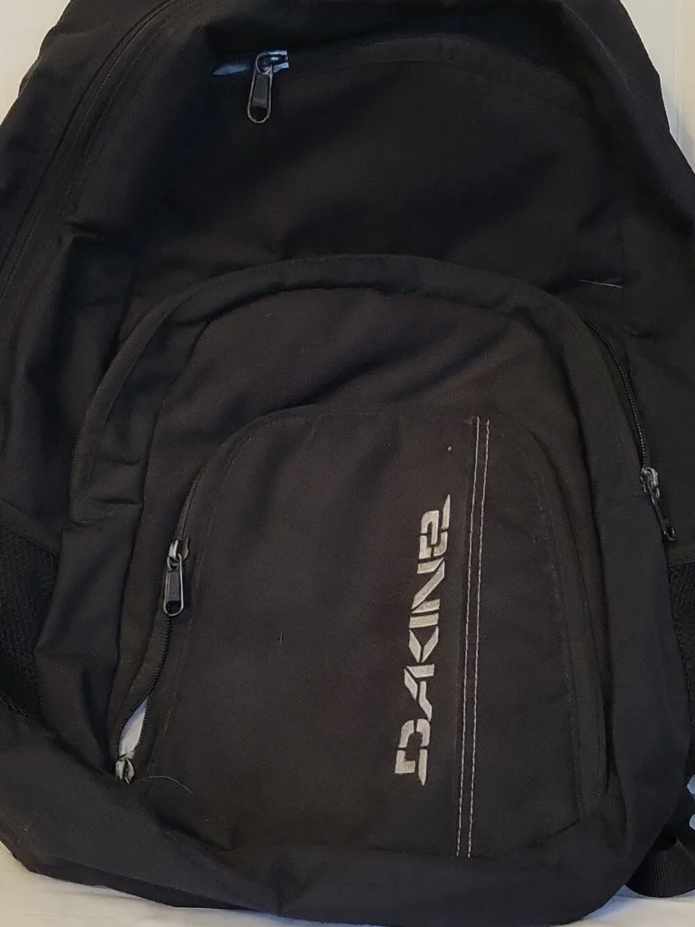Dakine backpack, black unisex adults, large, padded, adjustable straps, pockets